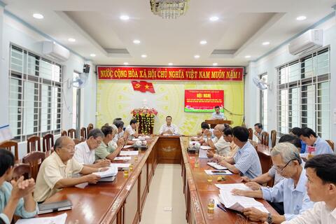 UBND phường Tam Quan tổ chức sơ kết sản xuất vụ Đông Xuân năm 2023-2024