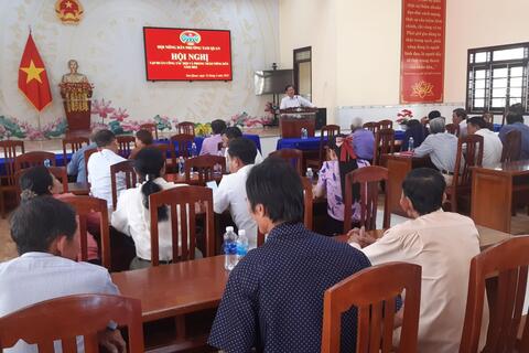 Hội Nông dân phường Tam Quan tổ chức tập huấn công tác Hội và phong trào nông dân năm 2023