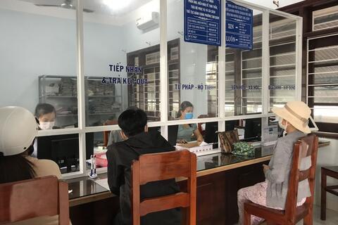 Kết quả giải quyết thủ tục hành chính tại Bộ phận “Một cửa” phường Tam Quan tháng 9